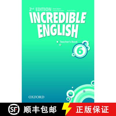 【3-4周达】Incredible English: 6: Teacher's Book [9780194442398]