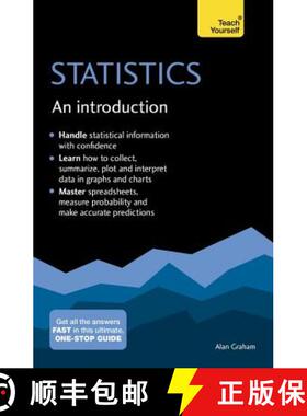 【3-4周达】Statistics: An Introduction: Teach Yourself: The Easy Way to Learn Stats [9781473652002]