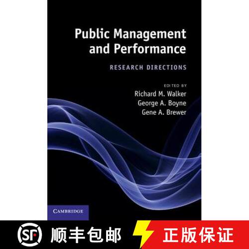 预订 精装 Public Management and Performance: Research Directions [9780521116633]