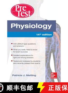 【3-4周达】Physiology Pretest Self-Assessment and Review 14/E [9780071791427]