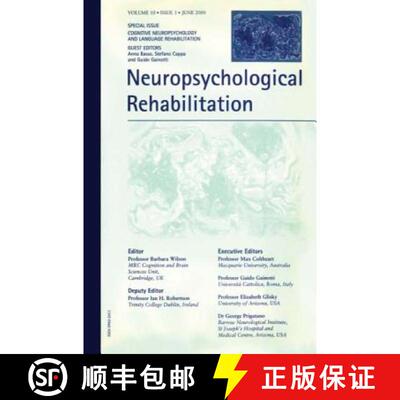 【3-4周达】Cognitive Neuropsychology and Language Rehabilitation: A Special Issue of Neuropsychologic... [9781841699394]