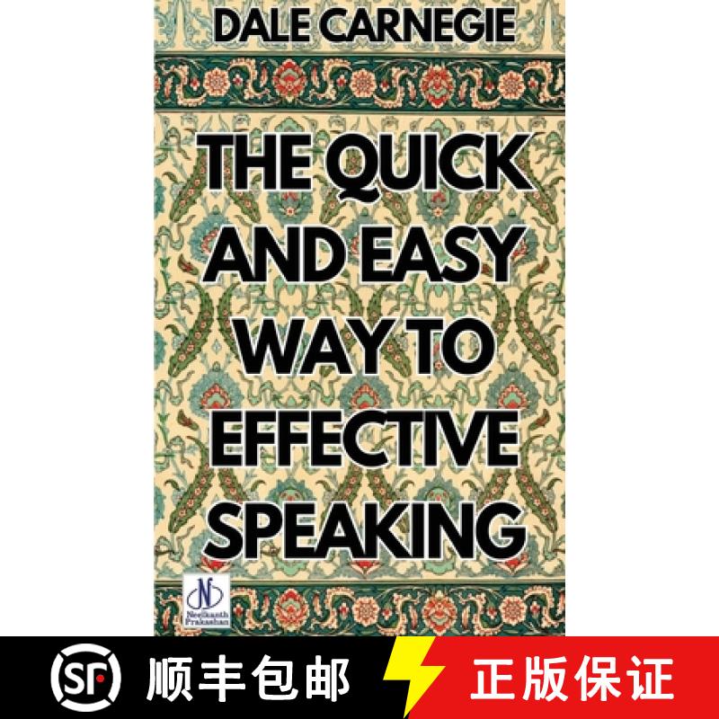 【2-3周达】The Quick and Easy Way to Effective Speaking [9789361440687]