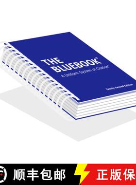 预订 The Bluebook: A Uniform System of Citation 22st Edition [9798218574574]