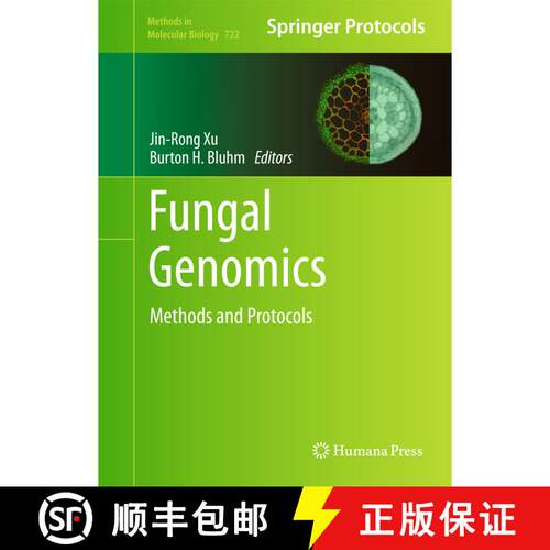 【3-4周达】精装 Fungal Genomics : Methods and Protocols [9781617790393]