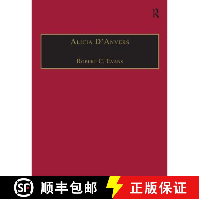 【3-4周达】Alicia D'Anvers: Printed Writings 1641–1700: Series II, Part Two, Volume 2 - Printed Writ... [9780754630944]