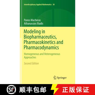 【3-4周达】Modeling in Biopharmaceutics, Pharmacokinetics and Pharmacodynamics : Homogeneous and Hete... [9783319801810]