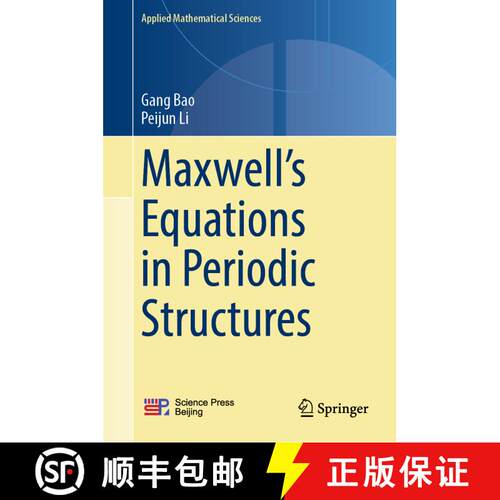 【3-4周达】精装 Maxwell’s Equations in Periodic Structures [9789811600609]
