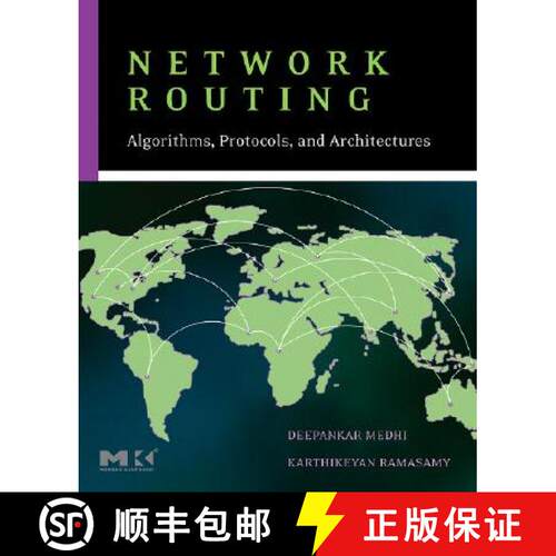 【3-4周达】精装 Network Routing: Algorithms, Protocols, and Architectures [With CDROM] [9780120885886]