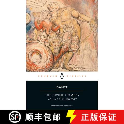 【3-4周达】The Divine Comedy: Volume II: Purgatory [9780140444421]