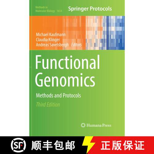 【3-4周达】Functional Genomics : Methods and Protocols (Softcover reprint of the original 3rd ed. 2017) [9781493984244]