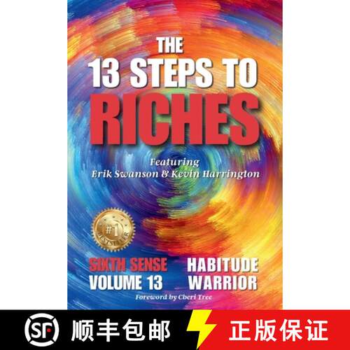 【3-4周达】精装 The 13 Steps to Riches - Habitude Warrior Volume 13 Sixth Sense: Special Edition with... [9781964330174]