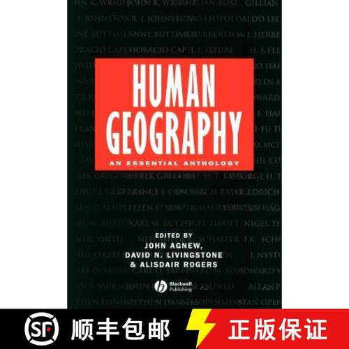 【3-4周达】Human Geography - An Essential Anthology [Wiley地理] [9780631194613]