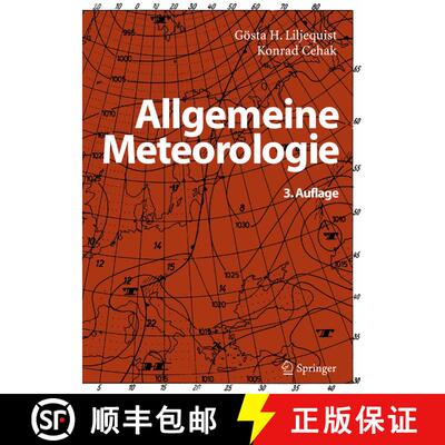 【3-4周达】精装 Allgemeine Meteorologie (3., überarb. u. erw. Aufl. 1984) [9783540415657]