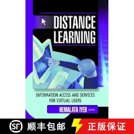【3-4周达】Distance Learning: Information Access and Services for Virtual Users [9780789020529]