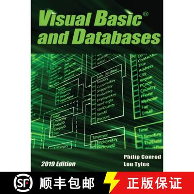 【3-4周达】Visual Basic and Databases 2019 Edition: A Step-By-Step Database Programming Tutorial [9781951077129]