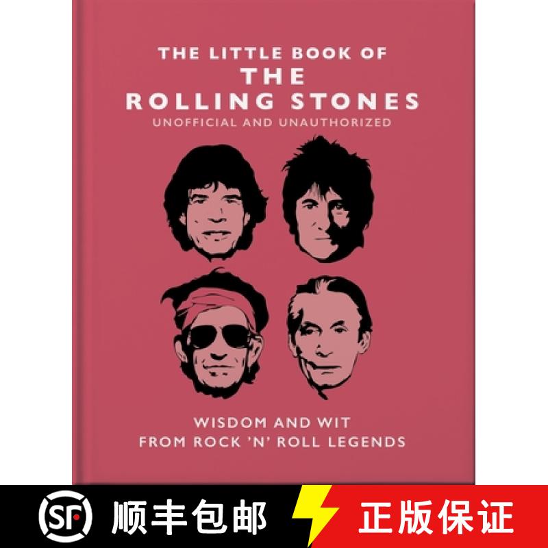 【3-4周达】Little Book of the Rolling Stones: Wisdom and Wit from Rock 'n' Roll Legends [9781787392540]