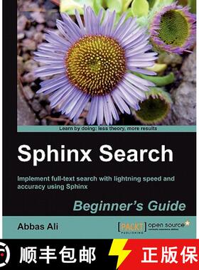 预订 Sphinx Search Beginner's Guide [9781849512541]