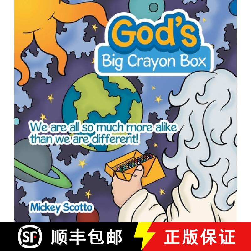 【2-3周达】God's Big Crayon Box: We Are All so Much More Alike Than We Are Different! [9781665711685]