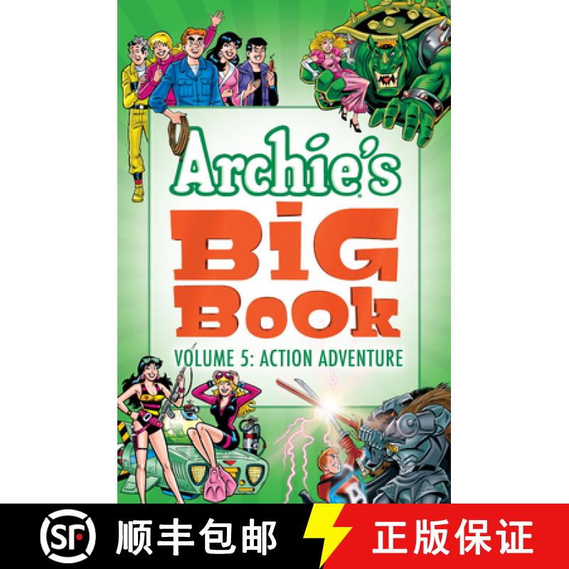 【3-4周达】Archie's Big Book Vol. 5: Action Adventure [9781682558850]