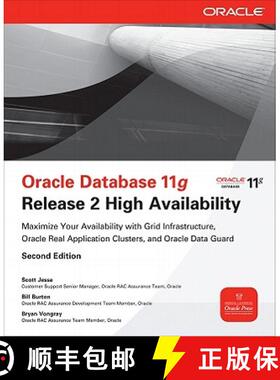【3-4周达】Oracle Database 11g Release 2 High Availability: Maximize Your Availability with Grid Infr... [9780071752084]