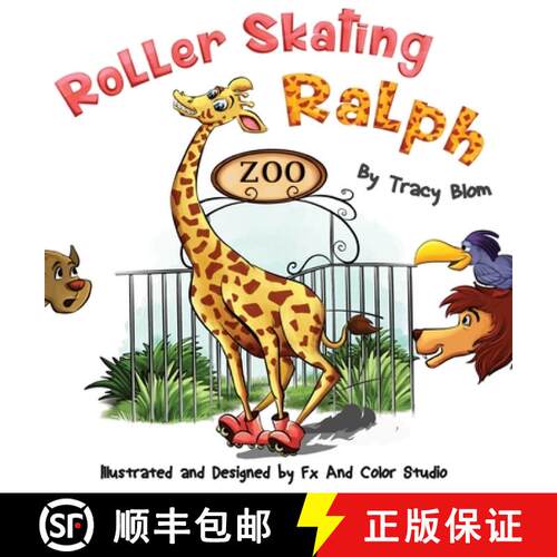 【3-4周达】精装 Roller Skating Ralph [9781733634953]