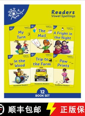 【3-4周达】Phonic Books Dandelion Readers Vowel Spellings Level 1 the Mail: Decodable Books for Begin... [9781783693214]