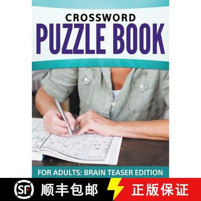 【3-4周达】Crossword Puzzle Book For Adults: Brain Teaser Edition [9781681450766]