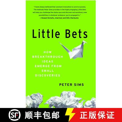 【3-4周达】Little Bets: How Breakthrough Ideas Emerge from Small Discoveries [9781439170434]