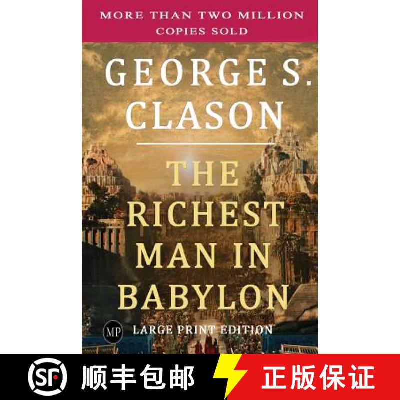【3-4周达】The Richest Man in Babylon: Large Print Edition [9781897384275]