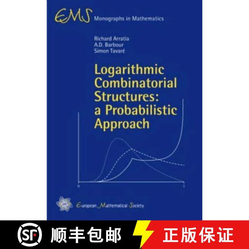 预订 Logarithmic Combinatorial Structures: a Probabilistic Approach (EMS Monographs in Mathematics) [9783037190005]