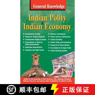 【3-4周达】General Knowledge Indian Polity and Economy: Everything an Educated Person is Expected to ... [9789357941563]