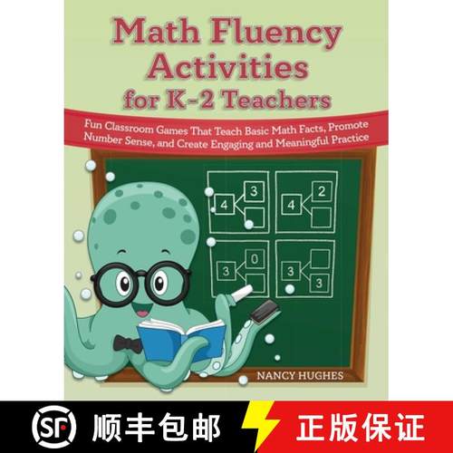 【3-4周达】Math Fluency Activities for K-2 Teachers: Fun Classroom Games That Teach Basic Math Facts,... [9781646043576]