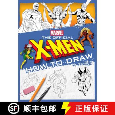 【3-4周达】The Official X-Men How to Draw the Perfect Stocking Stuffer! [9781546148227]