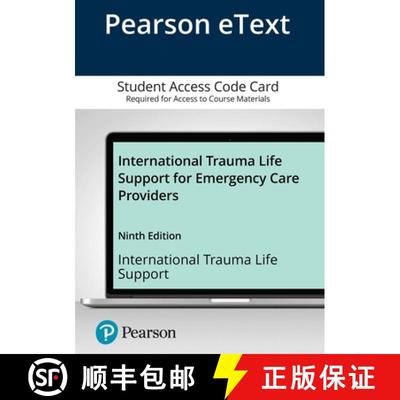 【3-4周达】Pearson Etext -- For International Trauma Life Support for Emergency Care Providers -- Acc... [9780135463680]