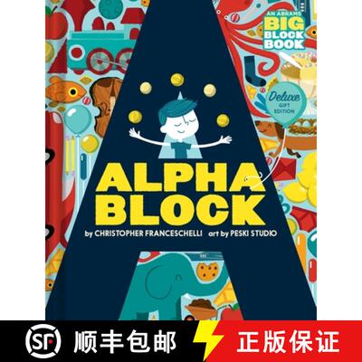 预订 Alphablock: Deluxe Gift Edition (an Abrams Big Block Book): Deluxe Gift Edition [9781419778537]