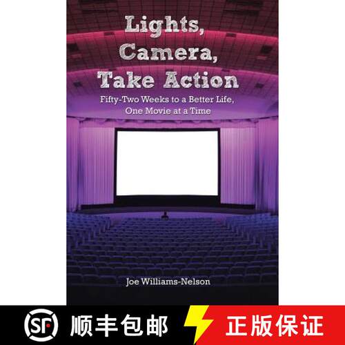 【3-4周达】精装 Lights, Camera, Take Action: Fifty-Two Weeks to a Better Life, One Movie at a Time [9781452592800]