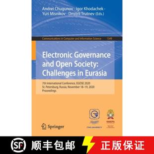 Governance Society Electronic International 9783030672379 7th and 4周达 Challenges Open Conferenc... Eurasia