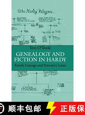 【3-4周达】Genealogy and Fiction in Hardy : Family Lineage and Narrative Lines [9780333681633]