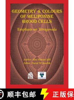【3-4周达】Geometry & Colours of Meliponine Brood Cells [9781913811099]