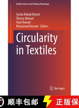 【3-4周达】Circularity in Textiles [9783031494789]
