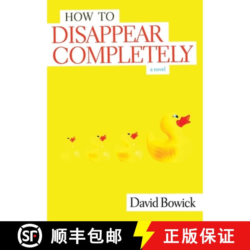 【2-3周达】How To Disappear Completely [9780578004884]