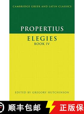 【3-4周达】Propertius: Elegies Book IV: - Propertius: Elegies Book IV [9780521525619]