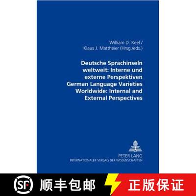 【3-4周达】Deutsche Sprachinseln weltweit: Interne und externe Perspektiven- German Language Varietie... [9783631390252]