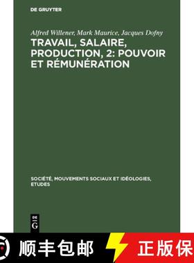 预订 Travail, salaire, production, 2: Pouvoir et rémunération [9783111192017]