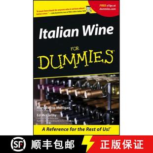 【3-4周达】Italian Wine For Dummies [Wiley生活类] [9780764553554]