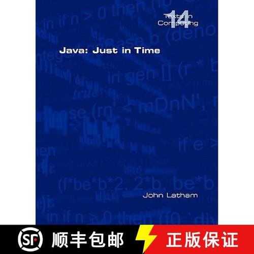 【3-4周达】Java: Just in Time [9781848900257]