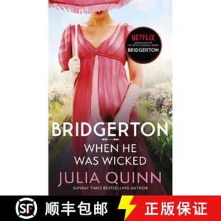 【3-4周达】Bridgerton: When He Was Wicked (Bridgertons Book 6) : Inspiration for the Netflix Original... [9780349429472]