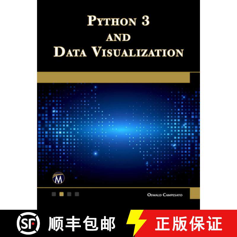 预订 Python 3  and Data Visualization [9781683929468]