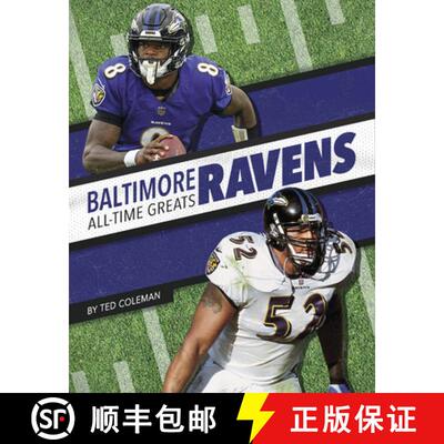 【3-4周达】精装 Baltimore Ravens All-Time Greats [9781634943529]