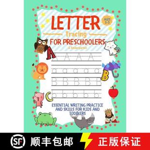 【3-4周达】Letter Tracing for Preschoolers Ages 3-5 & Kindergarten:  Essential Writing Practice and S... [9781989626092]